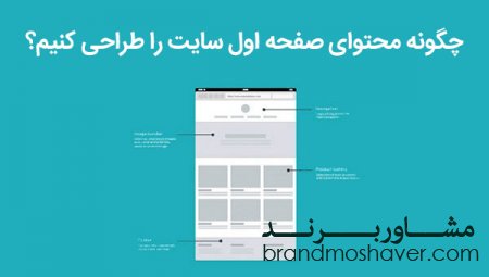 چگونگی طراحی صفحه اول سایت برای جذب بیشتر مخاطب