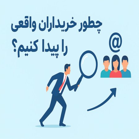 چطور خریداران واقعی برند را پیدا کنیم؟ استراتژی‌های جذب سریع مشتری